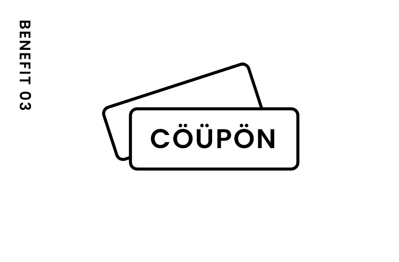 会員登録でクーポンプレゼント