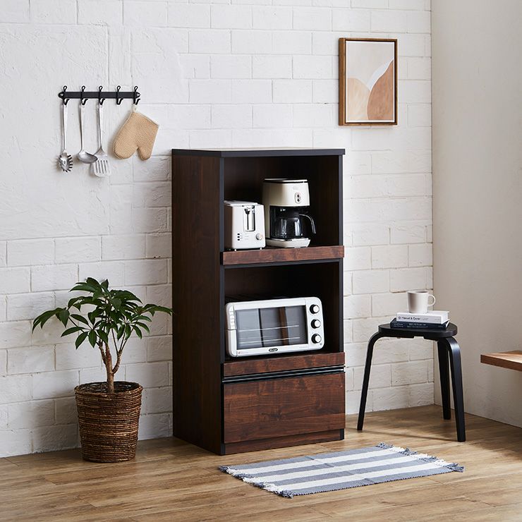 レンジ台 スイム60 カラー ウォールナット