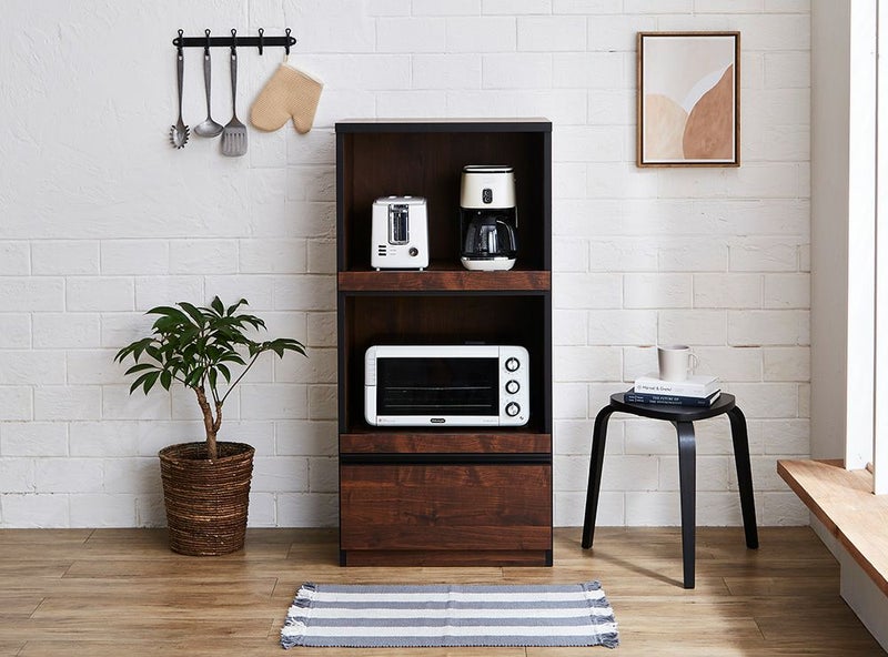 レンジ台 スイム60 カラー ウォールナット