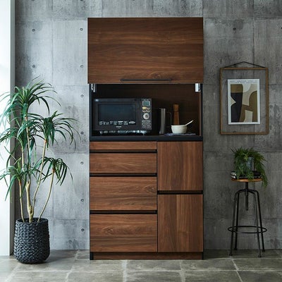 食器棚 ノヴァ100 カラー ウォールナット