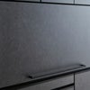 食器棚 ノヴァ100 カラー グレーストーン