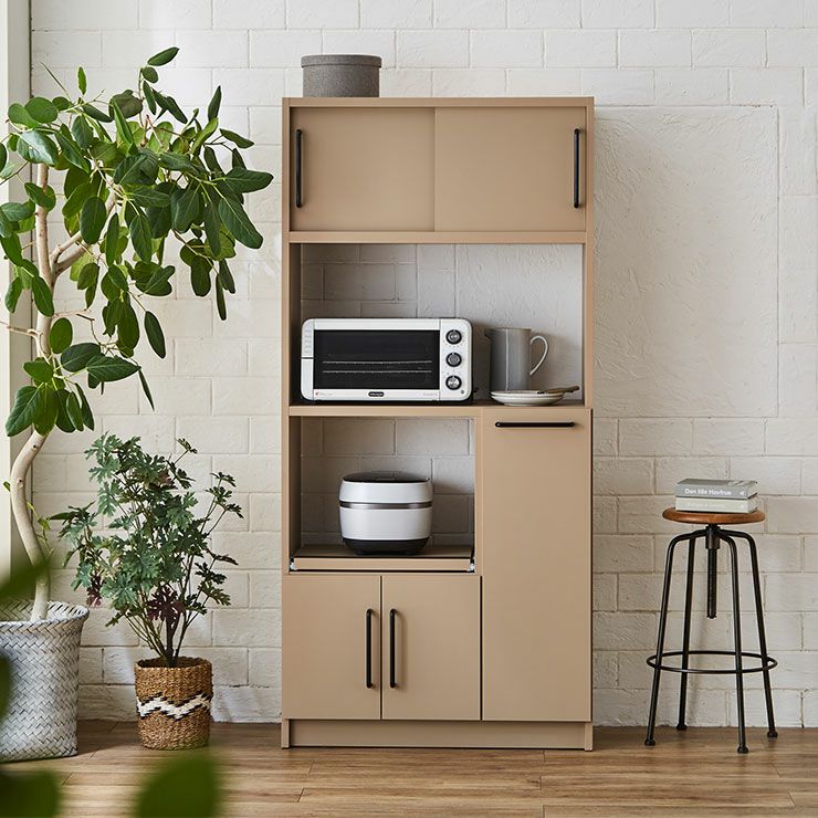 食器棚 令和83 カラー アースベージュ