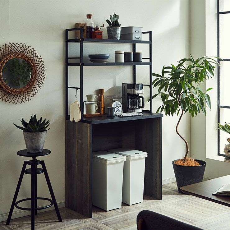 食器棚 アイン90 カラー ブルックリン