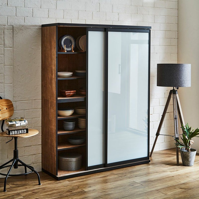 完成品 組立不要で頑丈な大容量収納棚