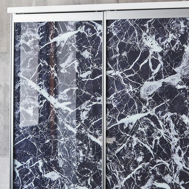 幅133.5cm レディオーク扉、クリアガラスで開閉しやすい