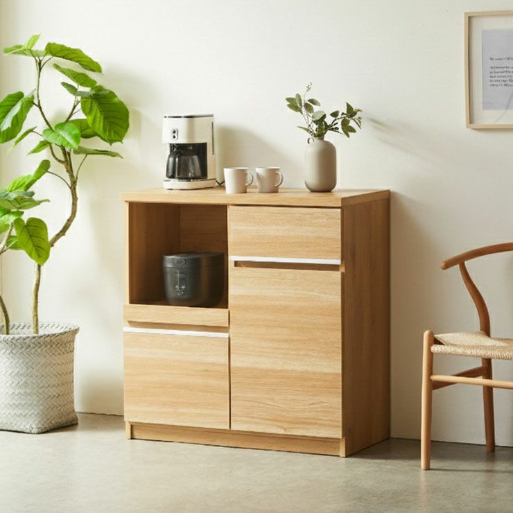 カウンター ナポリ 幅90 ナチュラル