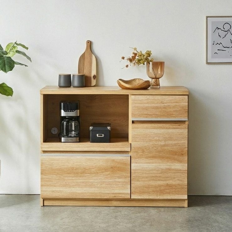 カウンター ナポリ 幅120 ナチュラル