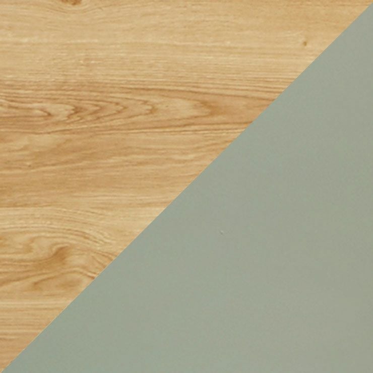 キッチンカウンター アンサンブル120 カラー ナチュラルグリーン