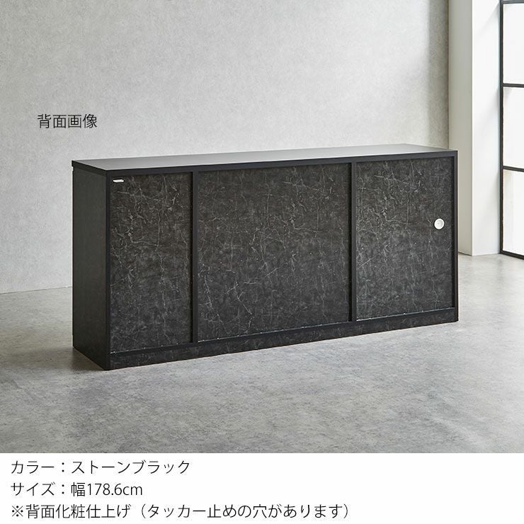 こだわりカラーで見た目上品なのに収納力抜群 ロータイプ食器棚