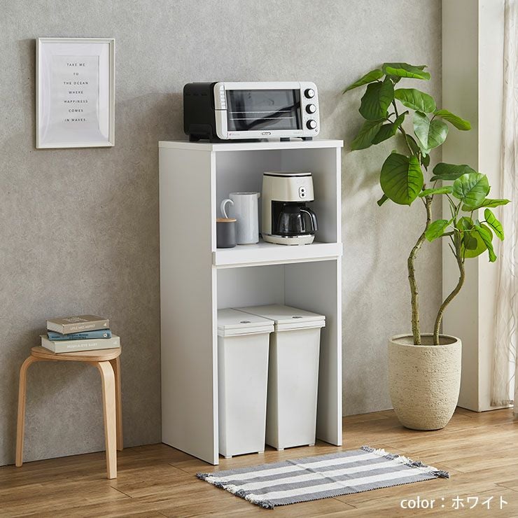 幅約59×奥行45cmのコンパクトレンジ台