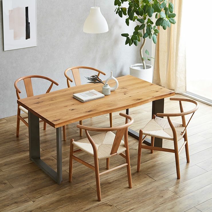 ダイニング5点セット 継ぎ継ぎ