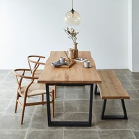 ダイニング5点セット 継ぎ継ぎ