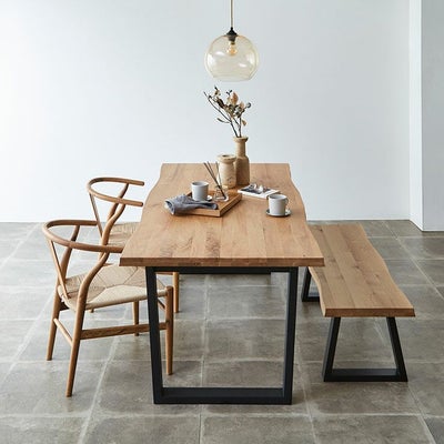 ダイニング5点セット 継ぎ継ぎ