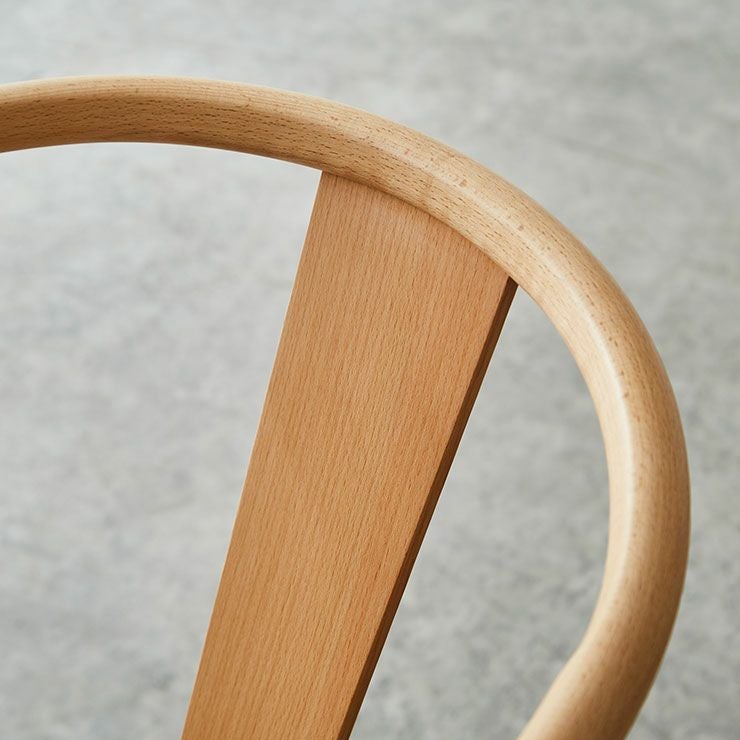 ブラウン色のペーパーコードチェアRC-601で落ち着きあるダイニング空間