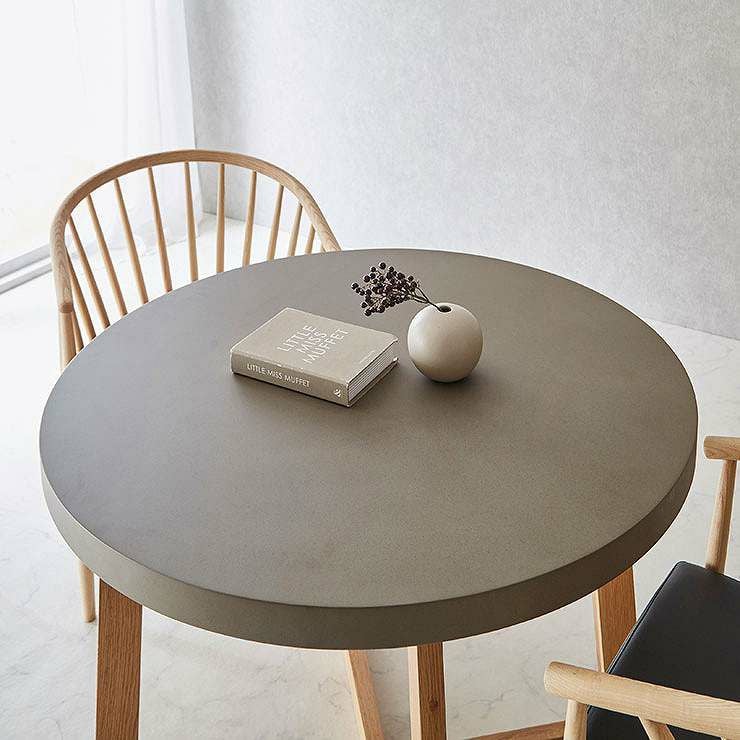 ダイニングテーブル 丸ガレット90