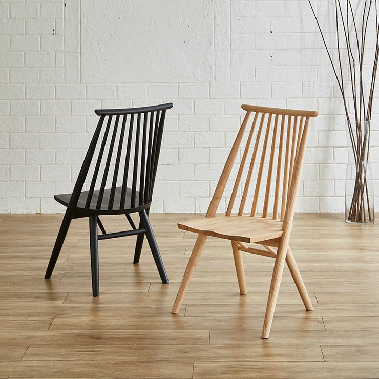 温かみある木製チェアRC503のシンプルデザイン