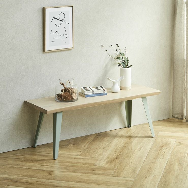 【美品】ダイニングベンチ ダイニングベンチ（if NEST）VICTORIA OAK【大型商品配送】 ※2サイズ有