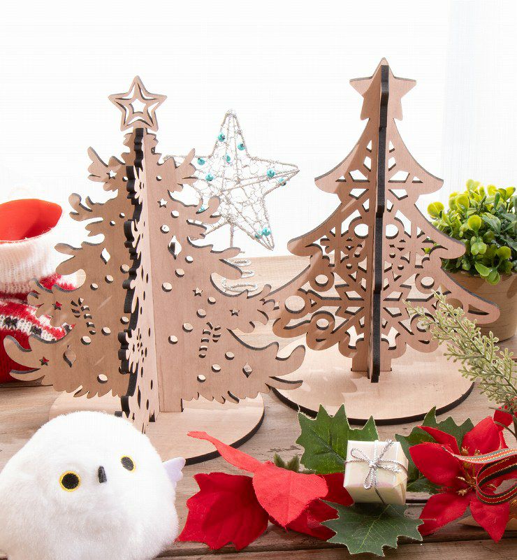 CHRISTMAS COMPANY ミニサイズクリスマスツリー ドイツ製 Amazon | クリスマスツリー 卓上 ミニ Luxspire 50cm DIY可能 人工松