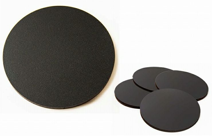 コースター 4枚セット 木製 無地 木目調 石目調 約9×9cm コースター027