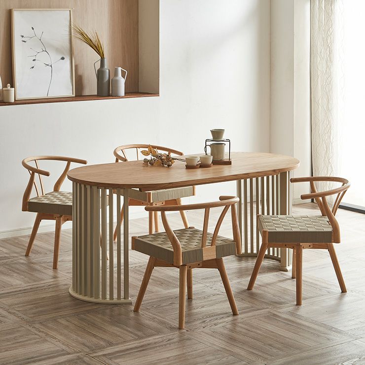 ダイニング5点セット オーバル